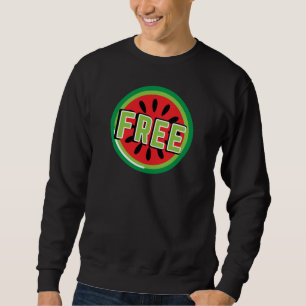 Freie palästinensische Wassermelone - Freiheit für Sweatshirt