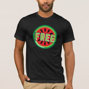 Freie palästinensische Wassermelone - Freiheit für T-Shirt