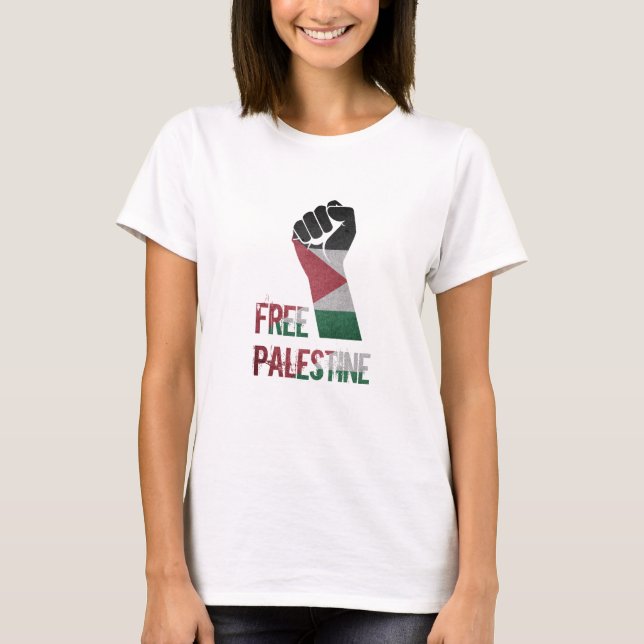 freie palestine Freiheit T-Shirt (Vorderseite)