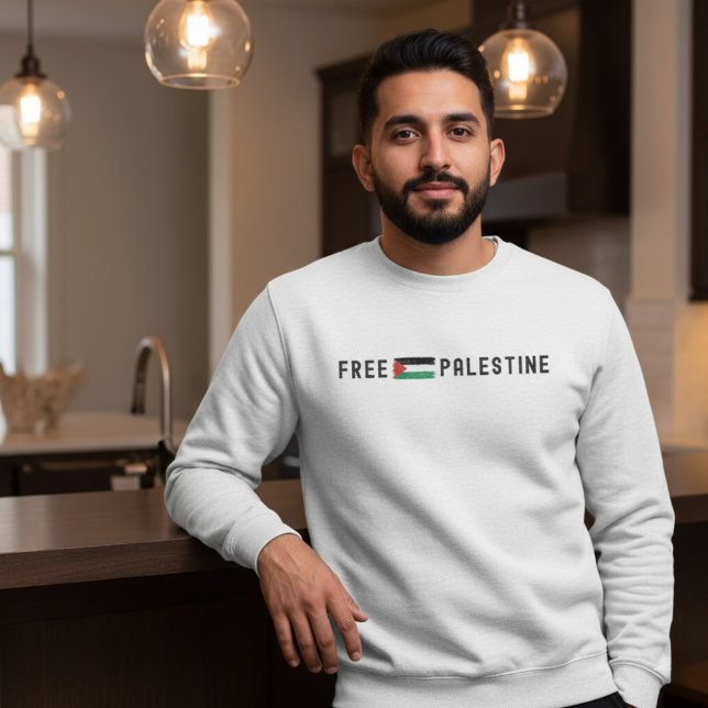 FREIE PALESTINE für den Menschen Sweatshirt (Von Creator hochgeladen)