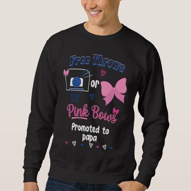 Freie Pfeile oder rosafarbene Bogen für das Papa-G Sweatshirt (Vorderseite)