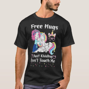 Freie Schläger, die nur Niedliches Einhorn Vintag T-Shirt