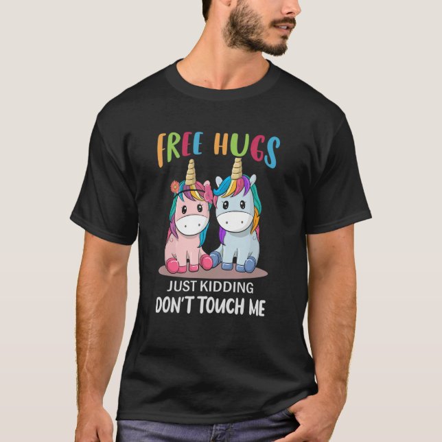 Freie Schläger, einfach nur zu kotzen, Touch mir k T-Shirt (Vorderseite)