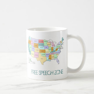 Freie Sprache-Zonen-Tasse Kaffeetasse