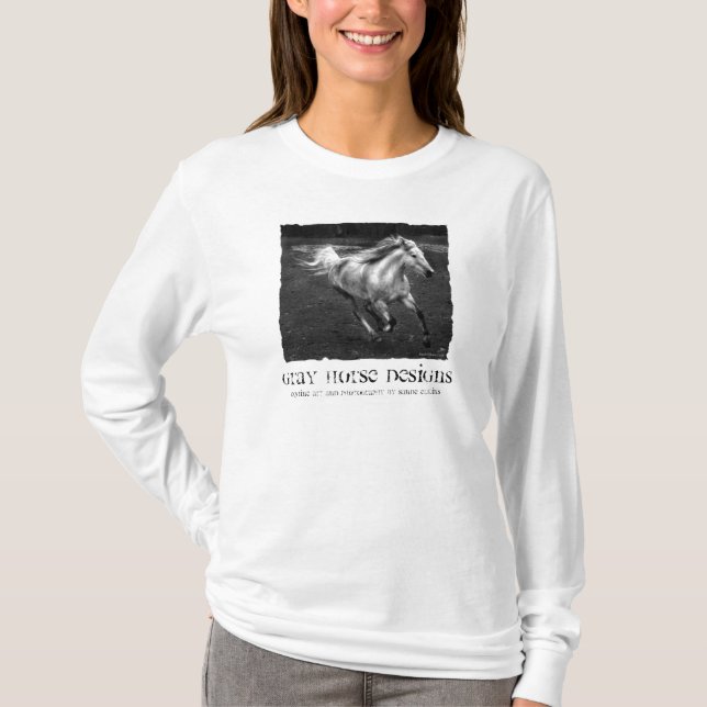 Freie Strecken-Freude durch Sande Elkins T-Shirt (Vorderseite)