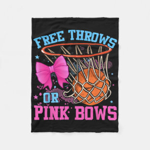 Freie Threads oder rosa Bogen Schwangerschaft rosa Fleecedecke