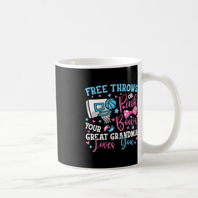 Freie Threads oder rosa Bows Große Oma-Lieben Sie  Kaffeetasse (Rechts)