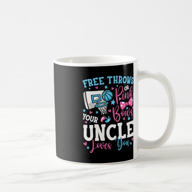 Freie Throws oder rosa Bows Onkel-Lieben, die Sie  Kaffeetasse (Rechts)