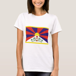 Freie Tibet-Flagge T-Shirt