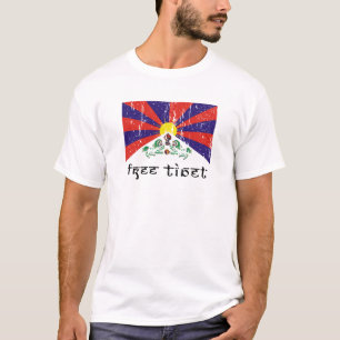 Freie Tibet-Geschenke T-Shirt