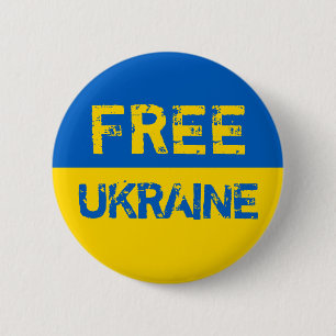 Freie Ukraine Button