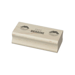 Freie Ukraine Gummistempel