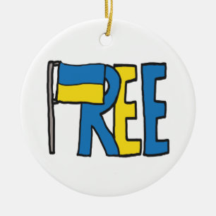 Freie Ukraine Keramik Ornament