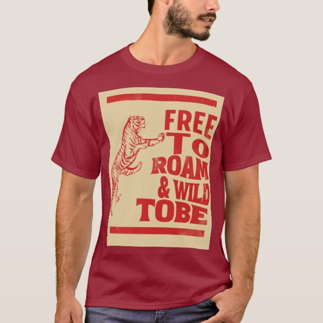 Freie und wilde T-Shirts (Vorderseite)