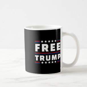Freie Unterstützung für Donald Trump durch die Rep Kaffeetasse