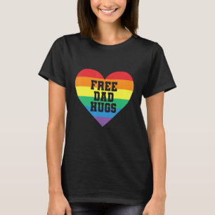 Freie Vater Schläge Regenbogenfarben Flag LGBt für T-Shirt