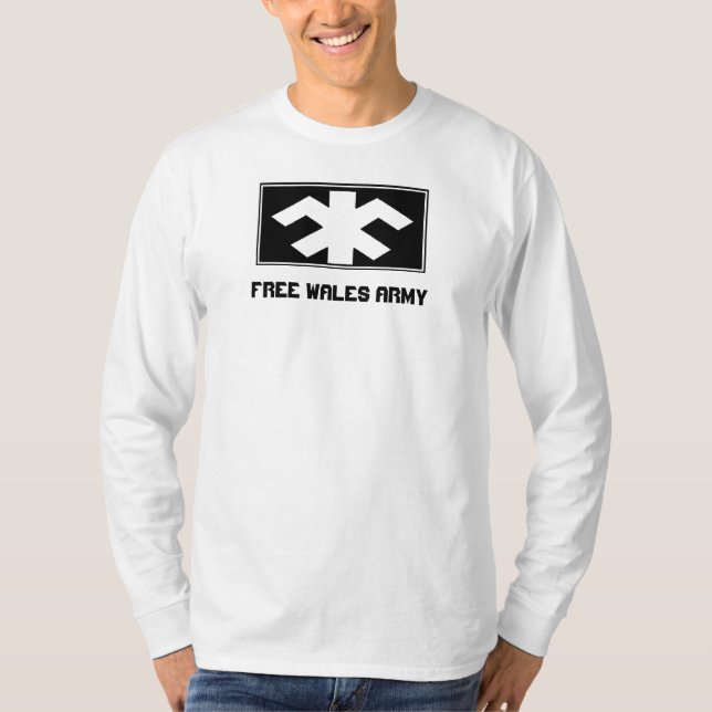 Freie Wales-Armee T-Shirt (Vorderseite)
