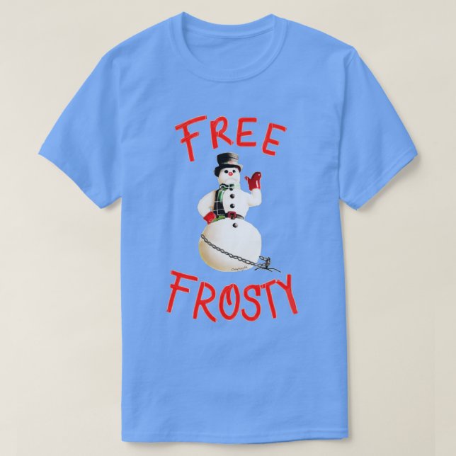 Freie Weihnachten mit The Krans Christmas Gi T-Shirt (Design vorne)