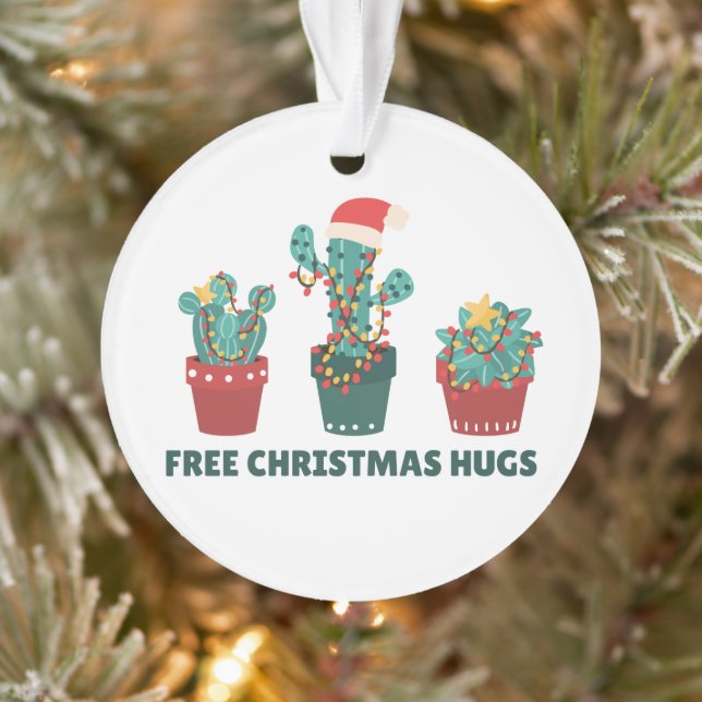 Freie Weihnachtshäuser Funny Cactus Pflanze Orname Ornament (Baum)