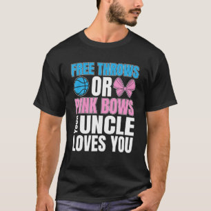 freie Würfe oder rosa Bögen Onkel-Lieben, die Sie T-Shirt