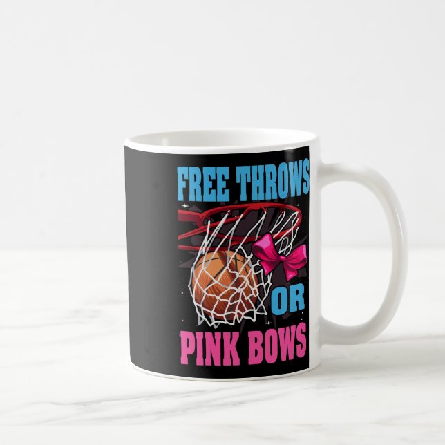 Freie Zeilen oder rosa Bögen Geschlecht zeigen bys Kaffeetasse (Rechts)