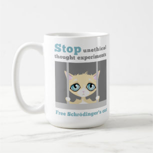 Freien Schrodingers Katze Kaffeetasse