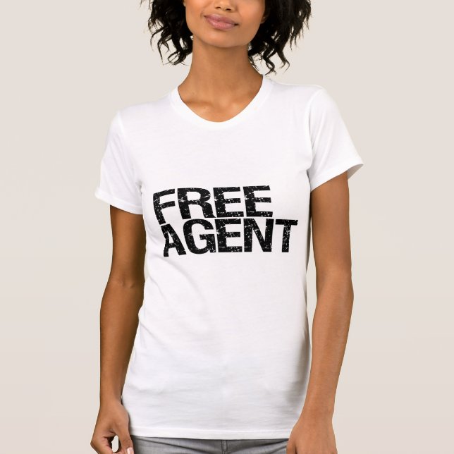 Freier Agent (Single) T-Shirt (Vorderseite)