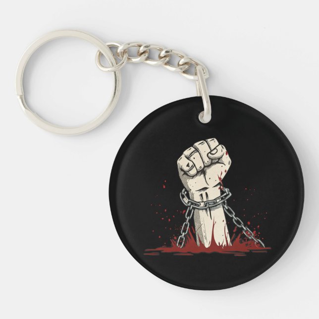 Freier Akryllischer Schlüsselanhänger (Vorderseite)