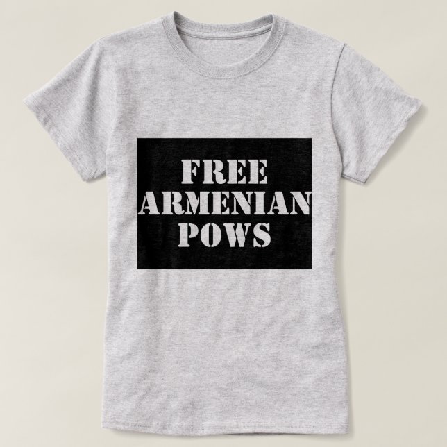 Freier armenischer Pows-T - Shirt (Design vorne)