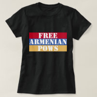 Freier armenischer Pows-T - Shirt