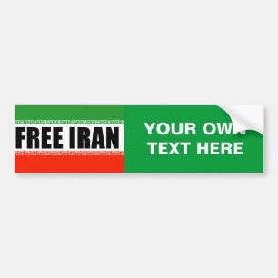 FREIER DER IRAN-AUTOAUFKLEBER AUTOAUFKLEBER