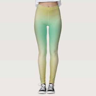 freier Farbverlauf auf extra großen Leggings