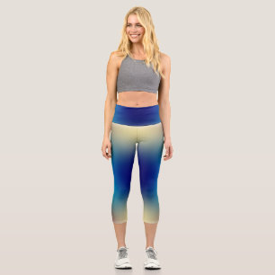 freier Farbverlauf auf extra großen Leggings