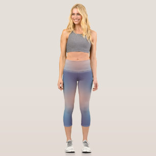 freier Farbverlauf auf extra großen Leggings