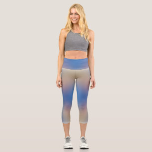 freier Farbverlauf auf extra großen Leggings