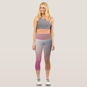freier Farbverlauf auf extra großer Legging