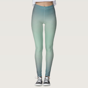 freier Farbverlauf auf extra großer Legging Leggings