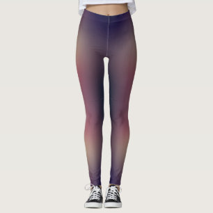 freier Farbverlauf auf extra großer Legging Leggings