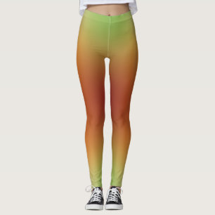 freier Farbverlauf auf extra großer Legging Leggings