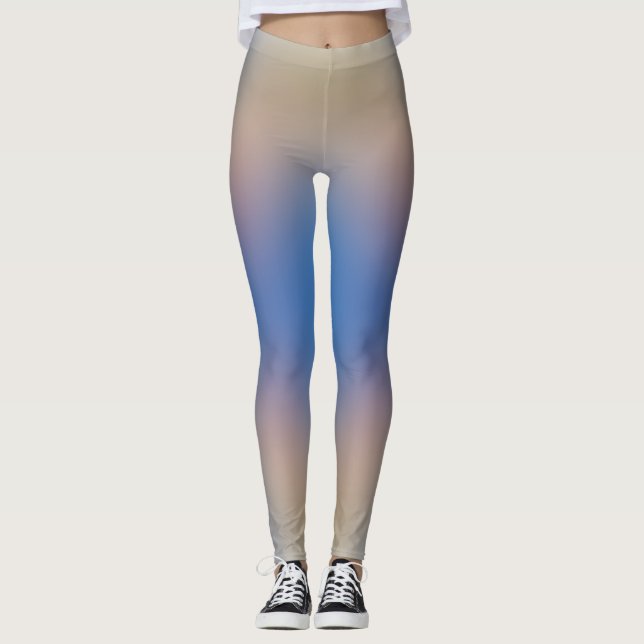 freier Farbverlauf auf extra kleinen Leggings (Vorderseite)