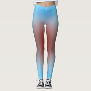 freier Farbverlauf auf extra kleinen Leggings