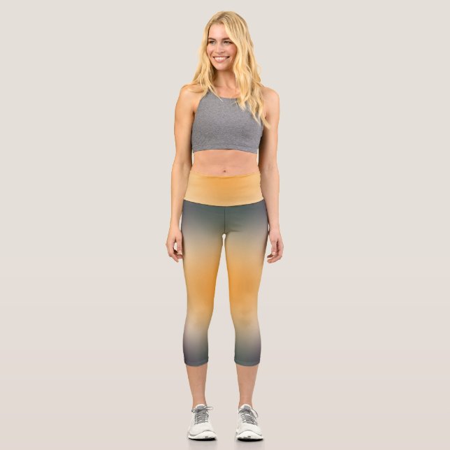 freier Farbverlauf auf extra kleiner Legging (Vorderseite)