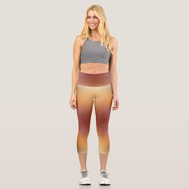 freier Farbverlauf auf extra kleiner Legging (Vorderseite)