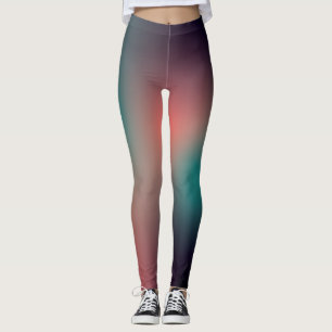 freier Farbverlauf auf extra kleiner Legging Leggings