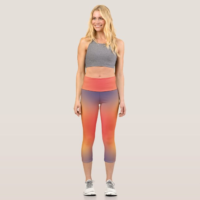 freier Farbverlauf auf kleiner Legging (Vorderseite)