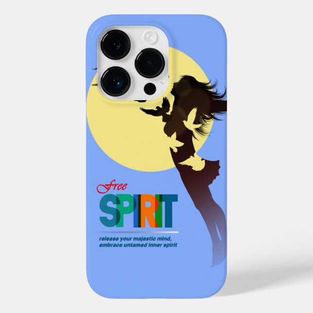Freier Geist | Case-Mate iPhone Hülle (Rückseite)