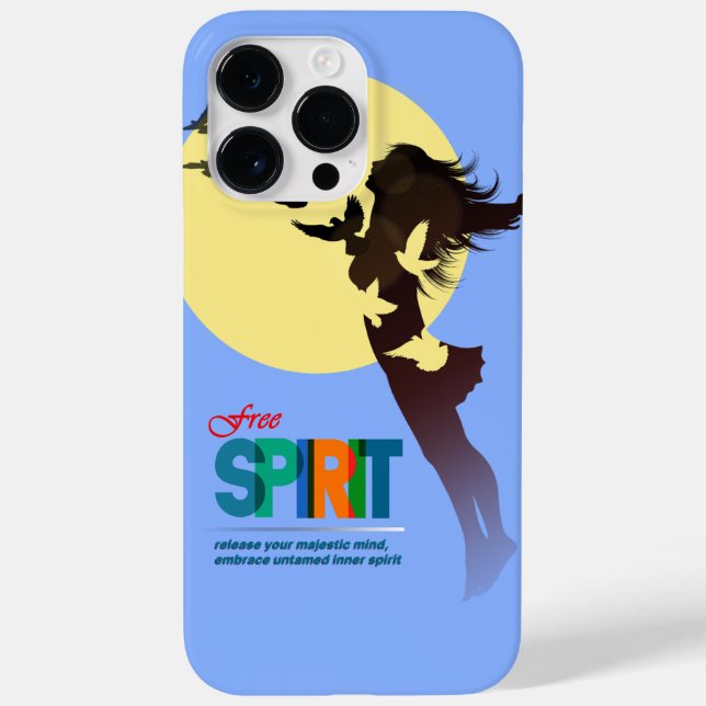 Freier Geist | Case-Mate iPhone Hülle (Rückseite)