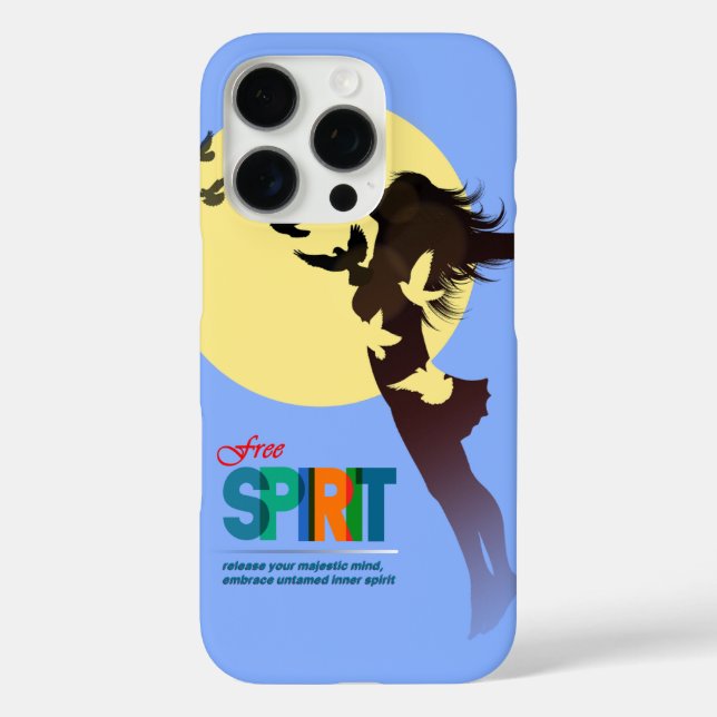 Freier Geist | Case-Mate iPhone Hülle (Rückseite)