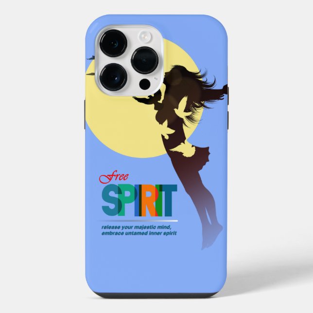 Freier Geist | iPhone Hülle (Rückseite)