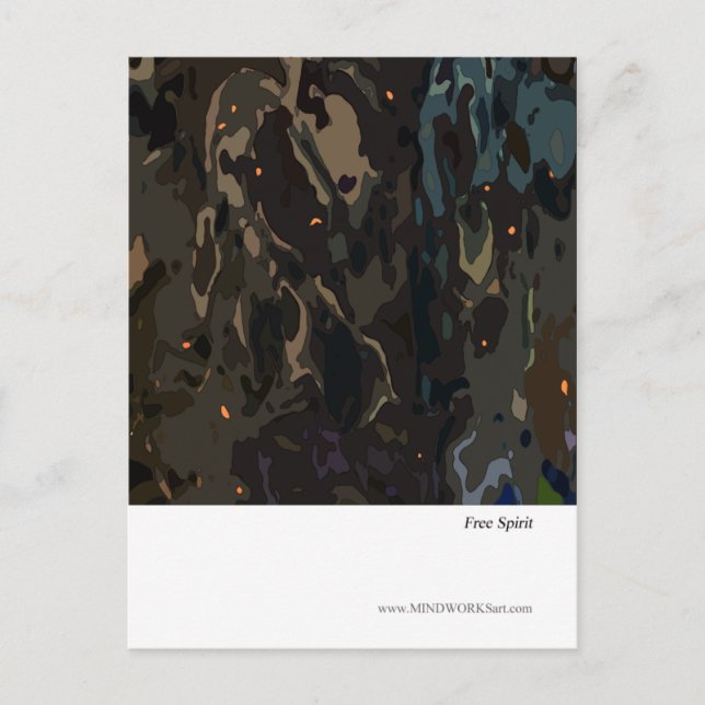 Freier Geist Postkarte (Vorderseite)
